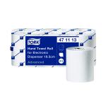 Tork Electronic White 2-Ply Hand Towel Roll 195mm Wide Sheet (Pack of 6) 471113 SCA83076
