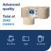 Tork Mini Jumbo 2-Ply Toilet Roll Advanced 170m Natural (Pack of 12) 120377 SCA84827