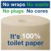 Tork Coreless Mid 2-Ply Toilet Roll Advanced Natural (Pack of 36) 471255 SCA84836