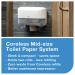 Tork Coreless Mid 2-Ply Toilet Roll Advanced Natural (Pack of 36) 471255 SCA84836