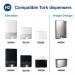 Tork Xpress Soft 2-Ply Multifold Hand Towel Advanced 180 Sheets Per Sleeve Natural (Pack of 21) 1302 SCA84845