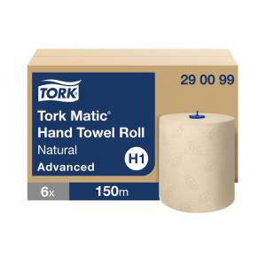 Tork Matic Paper Hand Towel Roll Natural Pack of 6 290099 SCA84875