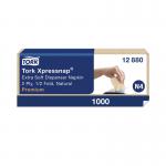 Tork Xpressnap Extra Soft Dispenser Napkin 2-Ply Half Fold Natural 217x170mm (Pack of 1000) 12880 SCA85509