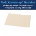 Tork Xpressnap Extra Soft Dispenser Napkin 2-Ply Half Fold Natural 217x170mm (Pack of 1000) 12880 SCA85509