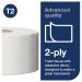 Tork T2 Mini Jumbo Toilet Roll 2-Ply (Pack of 12) 120238 SCA89996