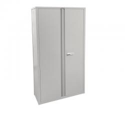 Phoenix SCF Series SCF1891GGE 2 Door 4 Shelf Steel Storage Foldable Cupboard in Grey with Electronic Lock SCF1891GGE