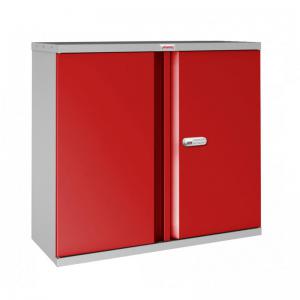 Phoenix SCL Series SCL0891GRE 2 Door 1 Shelf Steel Storage Cupboard