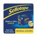 Sellotape Original Golden Tape 18mmx33m (8 Pack) 1443251 SE04994