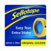 Sellotape Original Golden Tape 24mm x 50m (12 Pack Clipstrip)