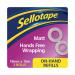 Sellotape On-Hand Refill Invisible Tape 18mm x 15m (2 Pack) 2379006 SE05996