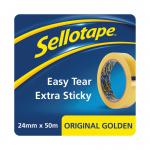 Sellotape Original Golden Tape 24mmx50m 2928287 SE06370