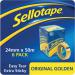 Sellotape Orig Tape 24mmx50m Pk6