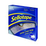 Sellotape Sticky Loop Strip 25mmx12m 1445182 SE2265