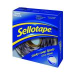 Sellotape Sticky Loop Spots 22m (Pack of 125) 1445181 SE4099