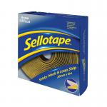 Sellotape Sticky Hook and Loop Strip 20mmx6m 1445180 SE4100