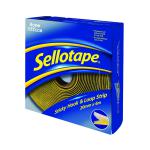 Sellotape Sticky Hook and Loop Strip 20mmx6m 1445180 SE4100