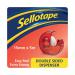 Sellotape Double Sided Tape and Dispenser 15mm x 5m 1766008 SE4275