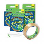 Sellotape Zero Plastic 24mmx30m 3 For 2 SE810864