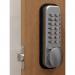 Lockit Mechanical Push Button Digital Lock Chrome DXLOCKITHB/C SEC09153