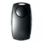 Securikey Personal Alarm Black /Silver (Activate by pushing the sides 120dB siren) PAECABlack SEC16070