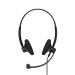 Epos Impact SC 60 USB MI Wired Binaural Headset with Easy Disconnect Black/Silver 1000551 SEN00352