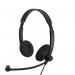 Epos Impact SC 60 USB MI Wired Binaural Headset with Easy Disconnect Black/Silver 1000551 SEN00352