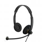 Sennheiser Epos Impact SC 60 USB ML Binaural Wired Headband Headset Black SEN00352