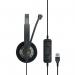 Epos Impact SC 30 USB ML Wired Monaural Headband Headset Black 1000550 SEN00436