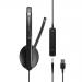 Sennheiser Epos Adapt 135 UC Monaural USB Headset with 3.5mm Jack Black 1000914 SEN00715