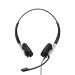 Epos Sennheiser Impact SC 665 USB-C Wired Monaural Headband Headset BlackSilver 1000670 SEN00801