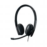 Sennheiser Epos Adapt 165 UC Stereo USB Headset with 3.5mm Jack Black 1000916 SEN24080