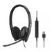 Sennheiser SC160 USB Binaural Headset Black 508315 SEN40788