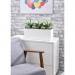 Agave and Succulent Matte White Trough LLRAGS350RDYWH SF1000737