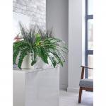 Boston Fern and Savannah Grass Matte Lava Trough LLRBFS550RDYLV SF1000740