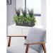Ivy and Savannah Grass Matte White Trough LLRIVS700RDYWH SF1000741