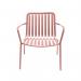 Lark Low Armchair Aluminium Brick Dust 1043428ND SF1041014