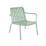 Lark Low Armchair Aluminium Fair Green 1043432ND SF1041018
