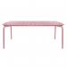 Lark Rectangular Slatted Table 1806mm Aluminium Brick Dust 1043458ND SF1041045