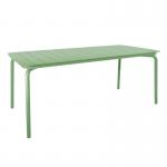 Lark Rectangular Slatted Table 1806mm Aluminium Fair Green 1043570ND SF1041097