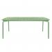 Lark Rectangular Slatted Table 1806mm Aluminium Fair Green 1043570ND SF1041097