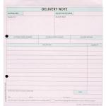 Custom Forms 2-Part Delivery Note White/Pink (Pack of 50) HCD02 SF16103