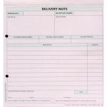 Custom Forms 3-Part Delivery Note White/Pink/Blue (Pack of 50) HCD03 SF16108