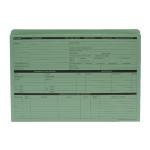 Custom Forms Personnel Wallet Green (Pack of 50) PWG01 SF16113