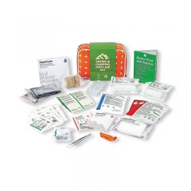 Safety First Aid Group Hiking and Camping First Aid Kit Orange KR202 SFA03789