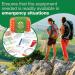 Safety First Aid Group Hiking and Camping First Aid Kit Orange KR202 SFA03789
