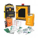 HypaGuard Outdoor AED Cabinet Mindray C1A AED Bundle K3056 SFA03900