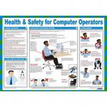 Health and Safety for Computer Operators, A2 (Laminated) A581