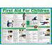 First Aid for Children Poster (A2, Laminated) A598