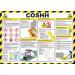 COSHH (Control of Substances Hazardous to Health) Poster, A2 (Laminated) A704