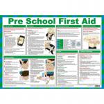 Pre-School First Aid Poster, A2 (Laminated) A711